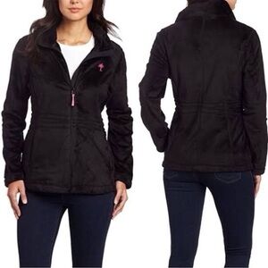 Lilly Pulitzer Black fleece Jacket with Pink Accents. Sz s